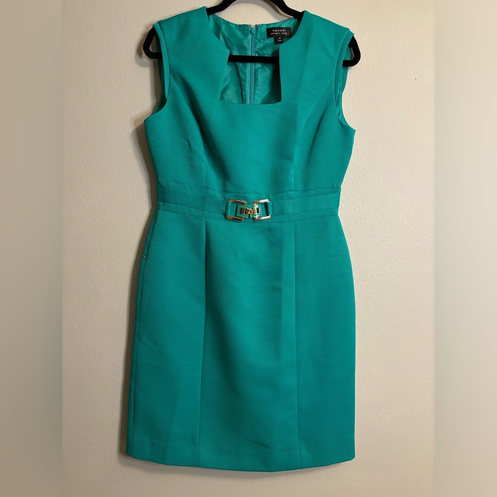 Tahari Jacquard Dress View 4